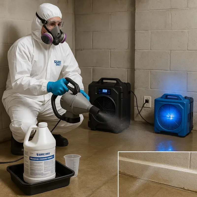 Sanitization and Odor Removal process in Turtle Creek, PA