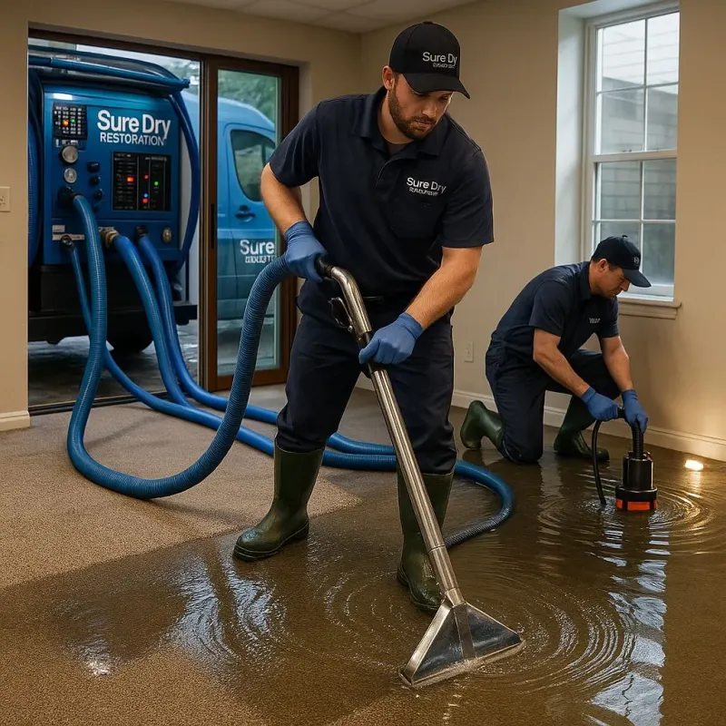 Water Extraction and Removal process in Turtle Creek, PA